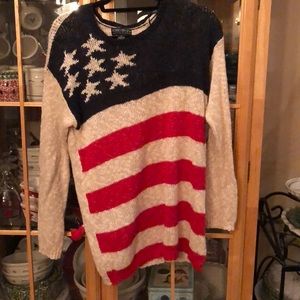American flag sweater